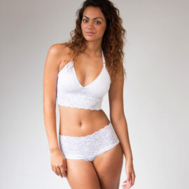 Halter & Lace Set